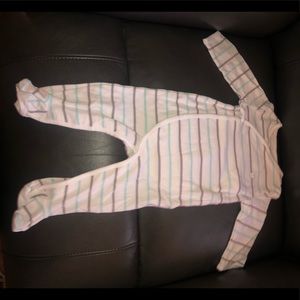 Janie and Jack Footie Pajamas button up 6-9 months